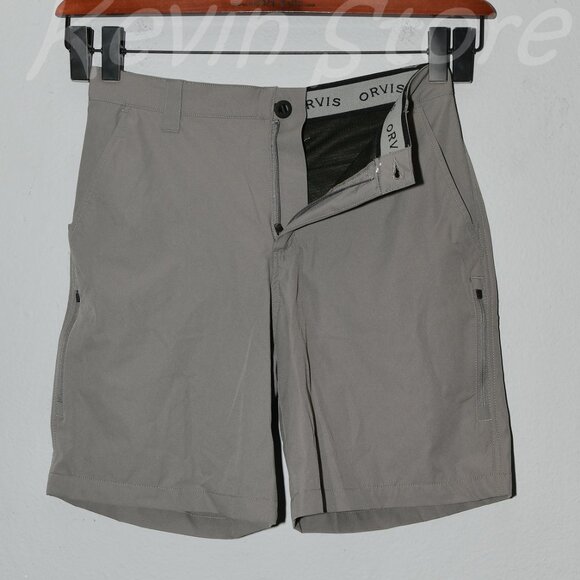 3 pairs Tan, Blue, Gray - Orvis Men’s Tech Shorts. Price is for 3.‎ - Picture 7 of 10